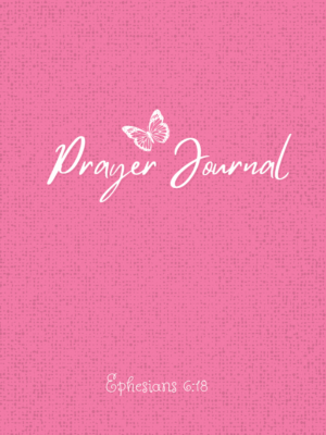 Prayer Journal in Bouffant Pink